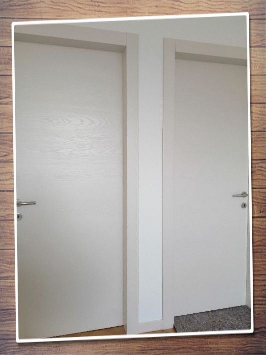 Porte interne in legno di Frassino spazzolato